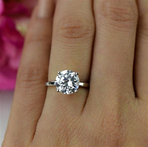 man made diamond engagement rings cheap